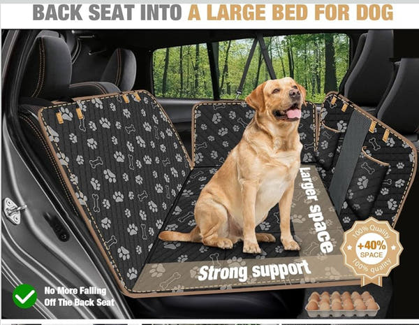 Dog Back Seat Cover
