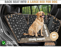 Dog Back Seat Cover